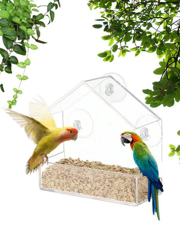 Acrylic Window Bird Feeder