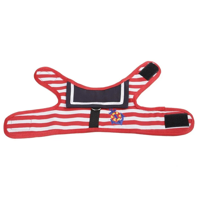 Navy Style Dog Harness Set