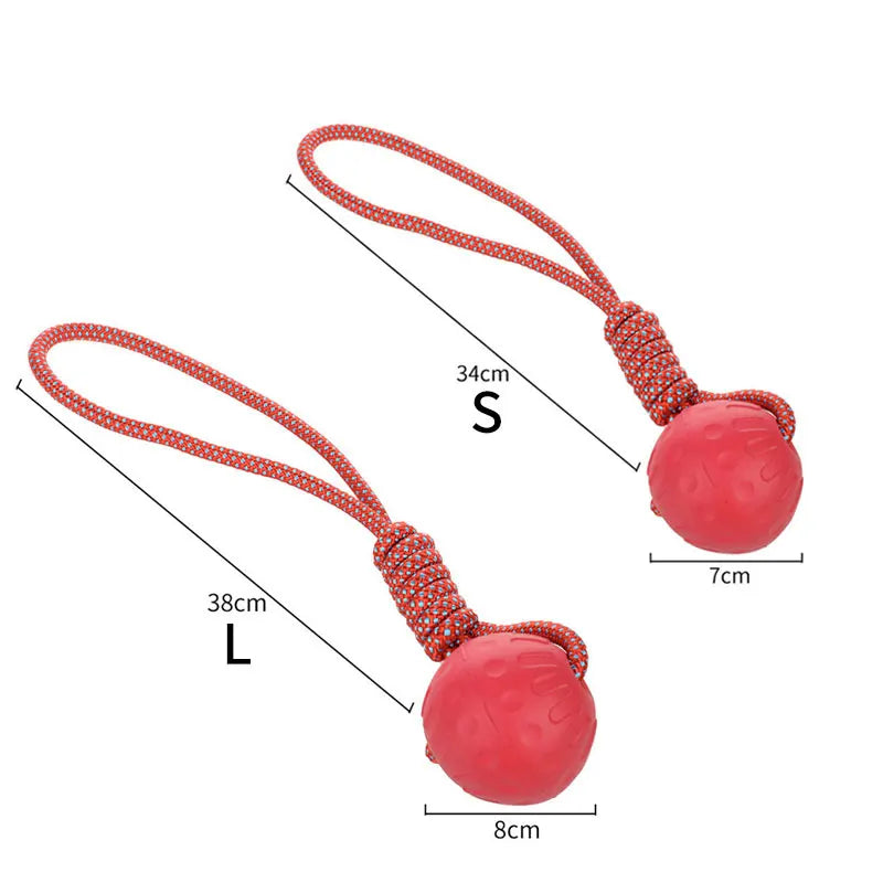 Bite Resistant Rubber Dog Ball
