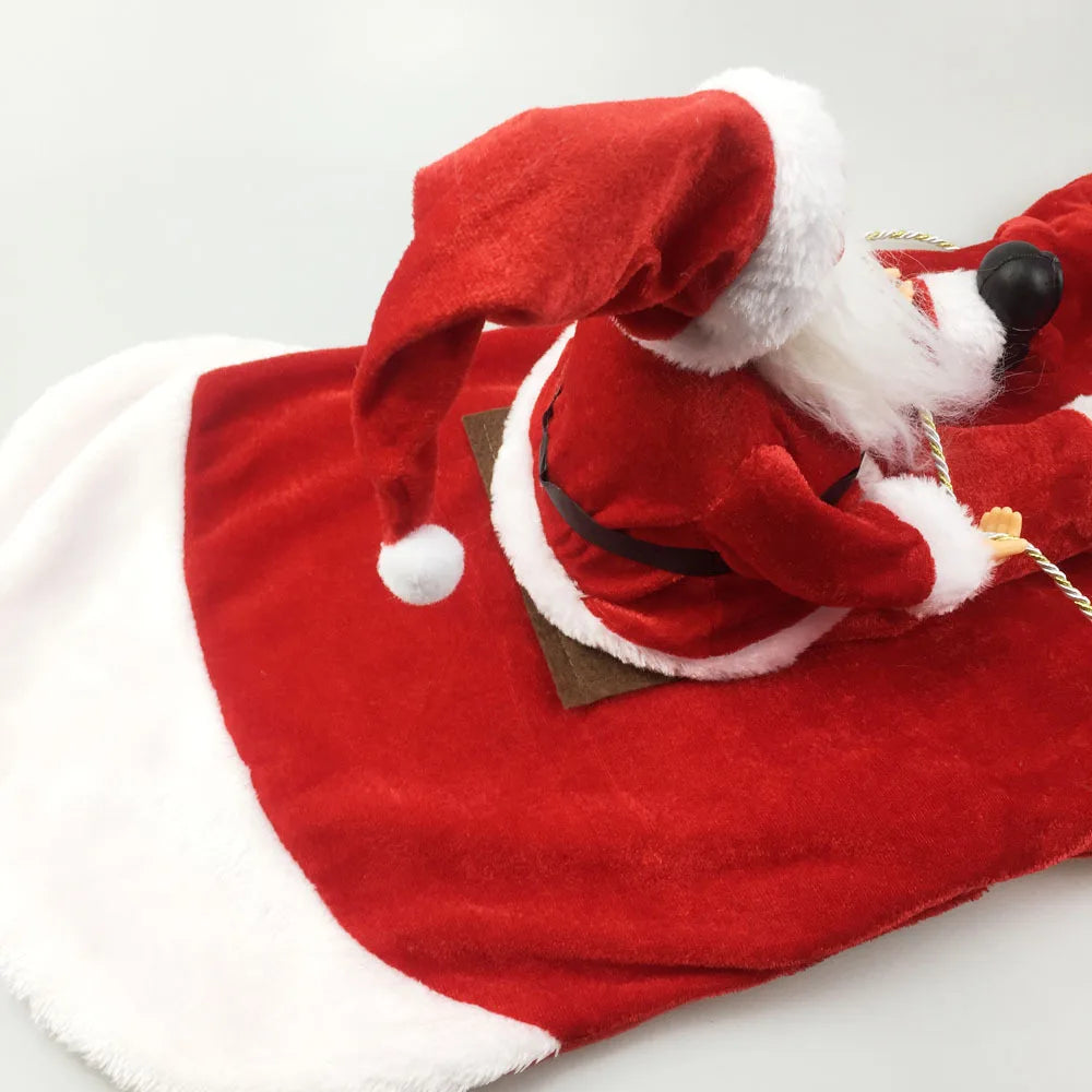 Funny Santa Christmas Pet Costume