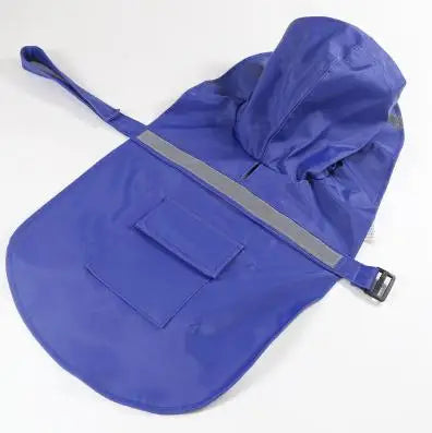 Reflective Large Dog Raincoat