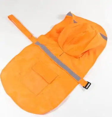 Reflective Large Dog Raincoat