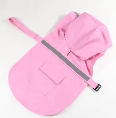 Reflective Large Dog Raincoat