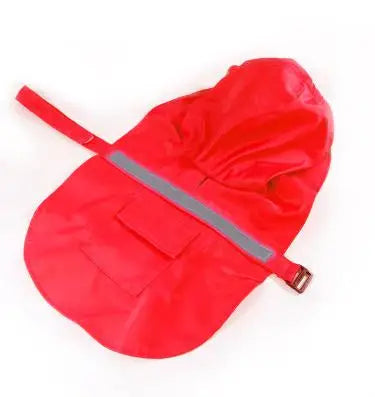 Reflective Large Dog Raincoat