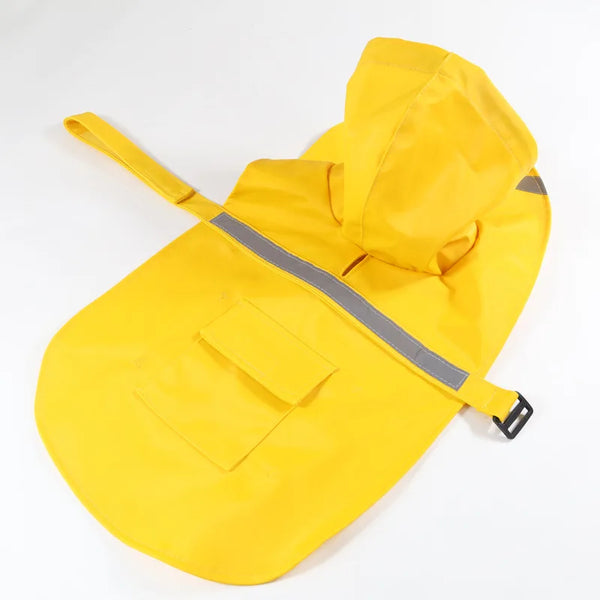 Reflective Large Dog Raincoat