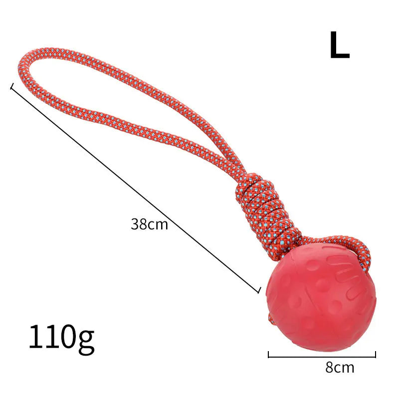 Bite Resistant Rubber Dog Ball
