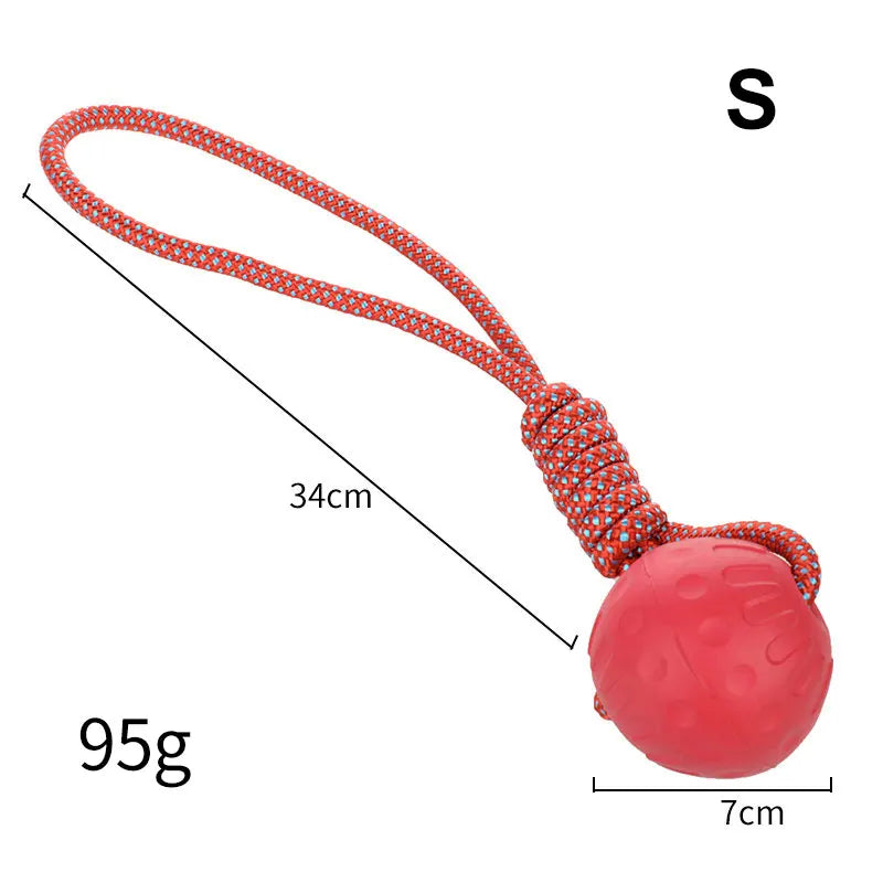 Bite Resistant Rubber Dog Ball
