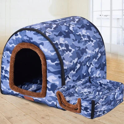 Foldable Star Print Pet House