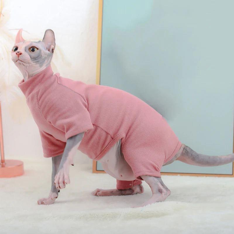 Warm Fleece Sphynx Cat Hoodie