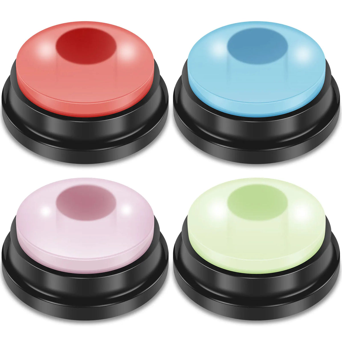 Recordable Light-Up Pet Training Buttons