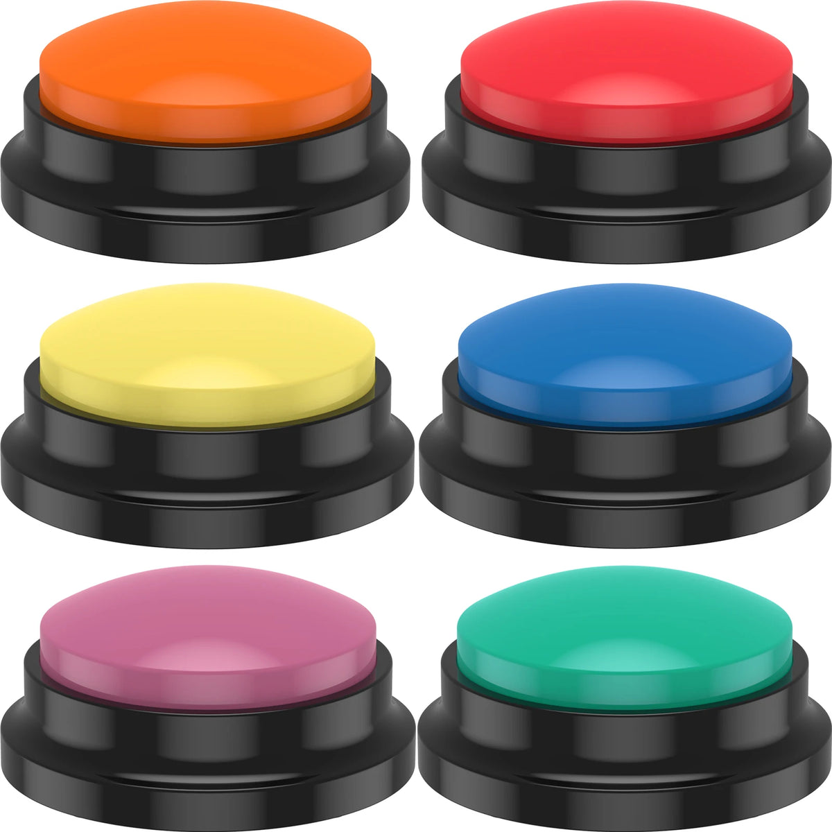 Recordable Light-Up Pet Training Buttons