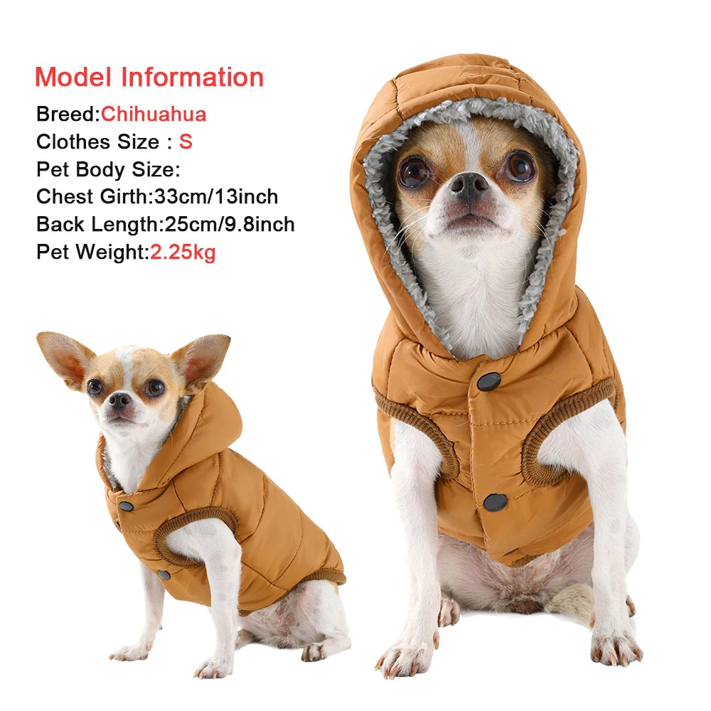 Cozy Fleece Pet Hoodie Coat