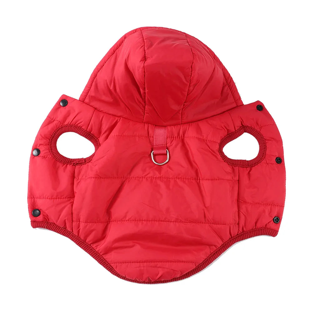 Cozy Fleece Pet Hoodie Coat