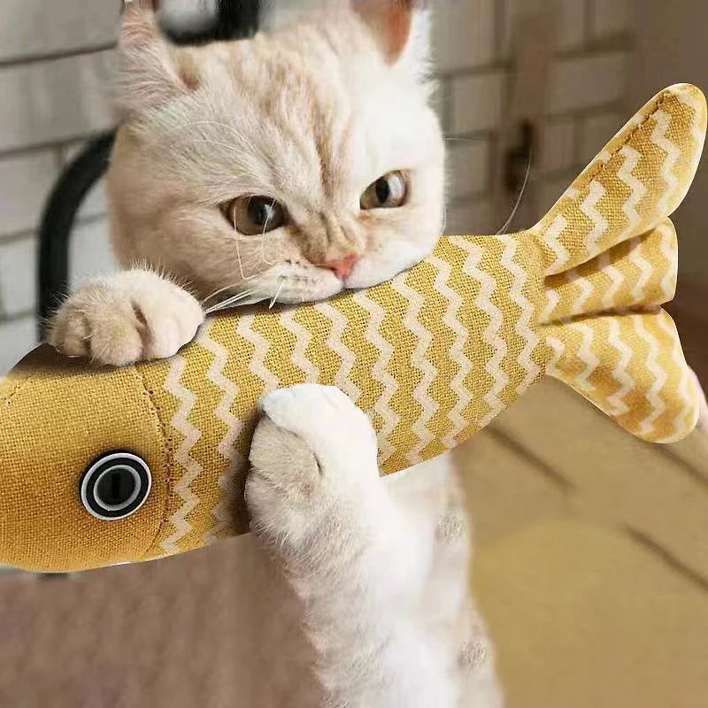 Simulation Fish Cat Toy