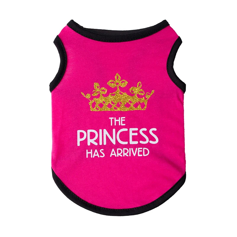 Princess Print Mesh Cat Vest