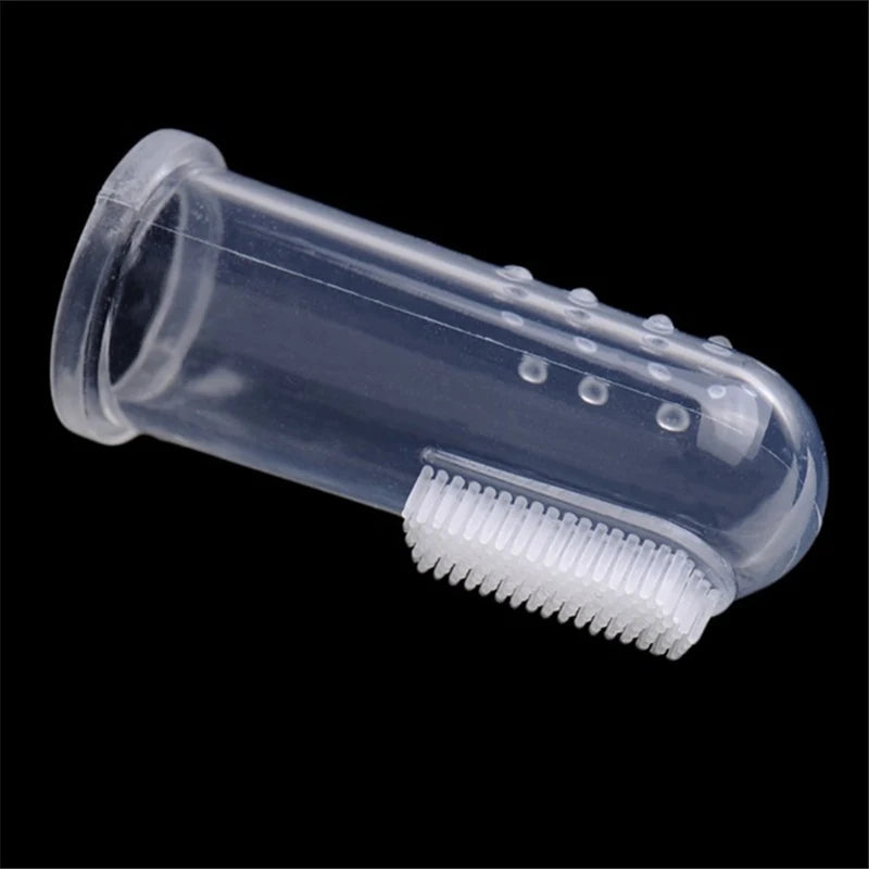 Soft Silicone Pet Finger Toothbrush