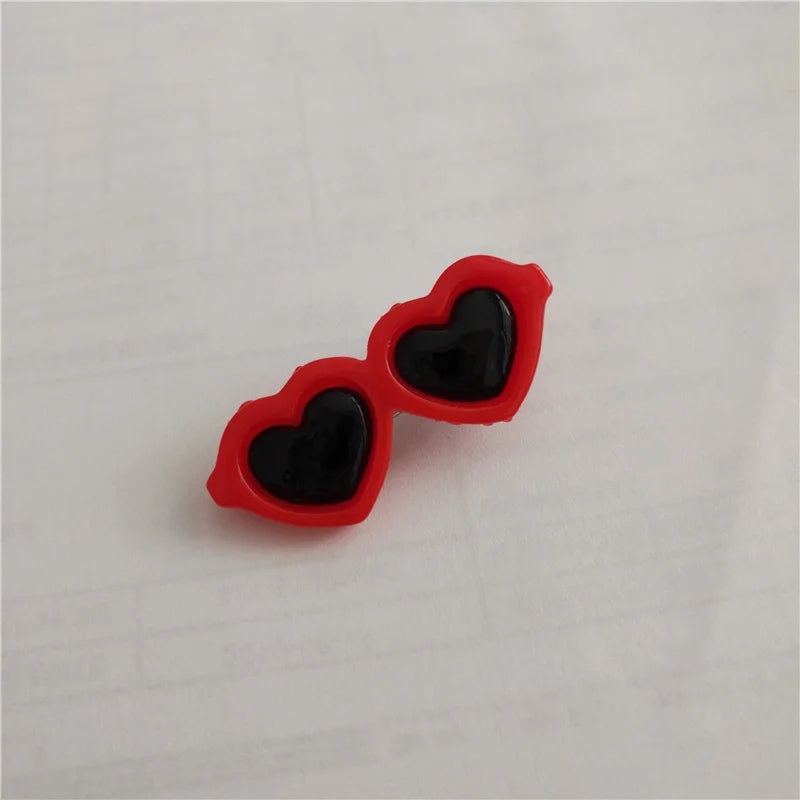 Heart Sunglasses Pet Hair Accessories