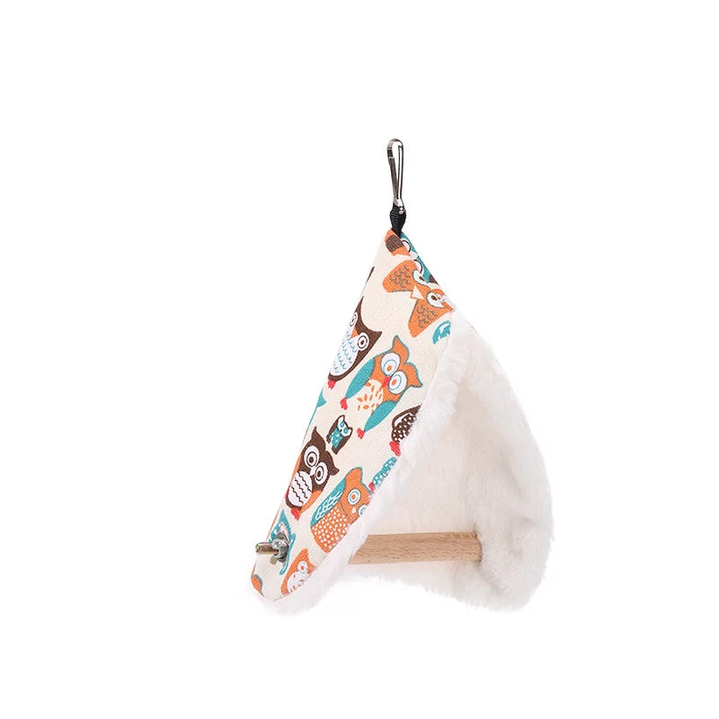 Plush Parrot Hammock Nest