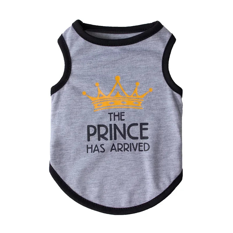 Princess Print Mesh Cat Vest