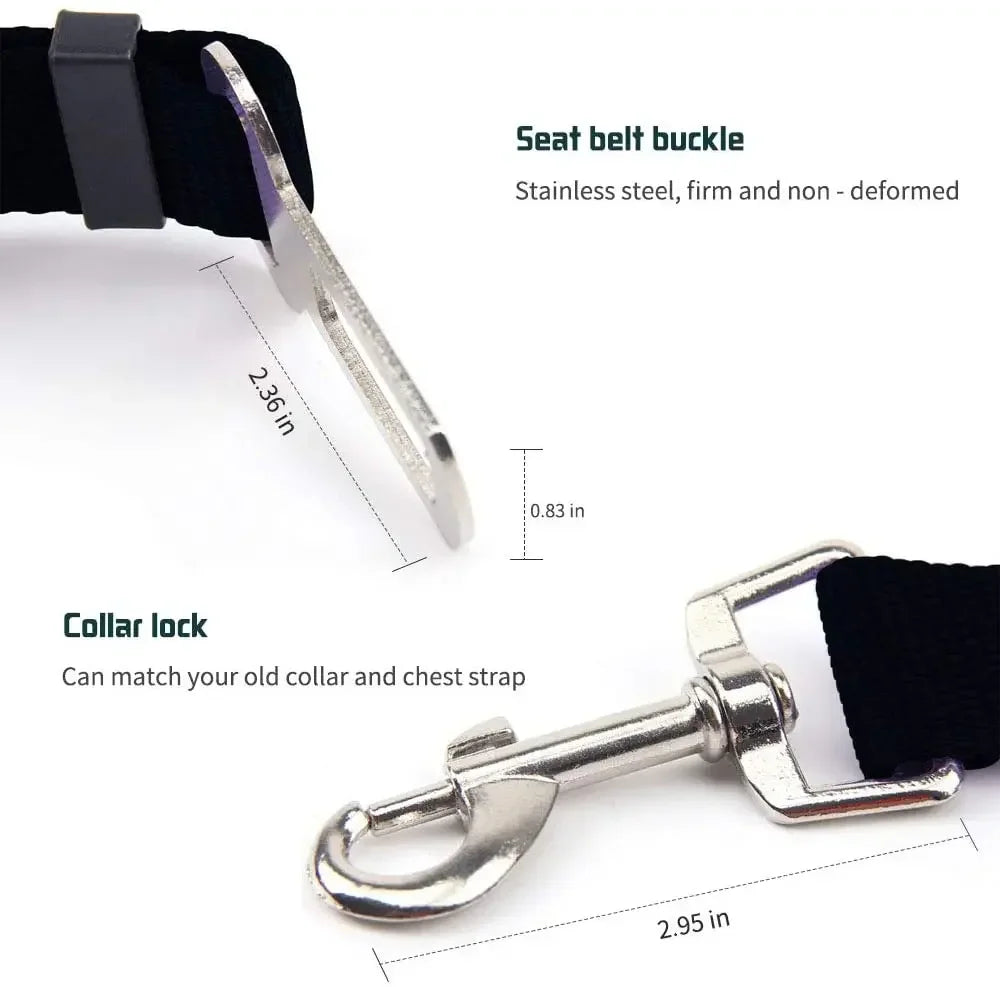 Adjustable Pet Car Safety Belt