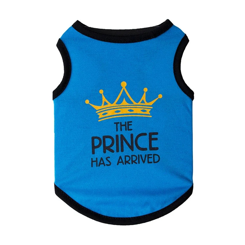 Princess Print Mesh Cat Vest