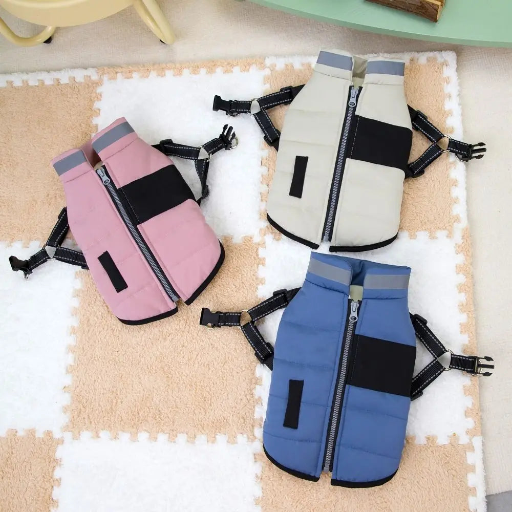 Adjustable Reflective Dog Jacket