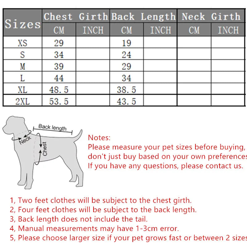 Santa Christmas Pet Costume Coat