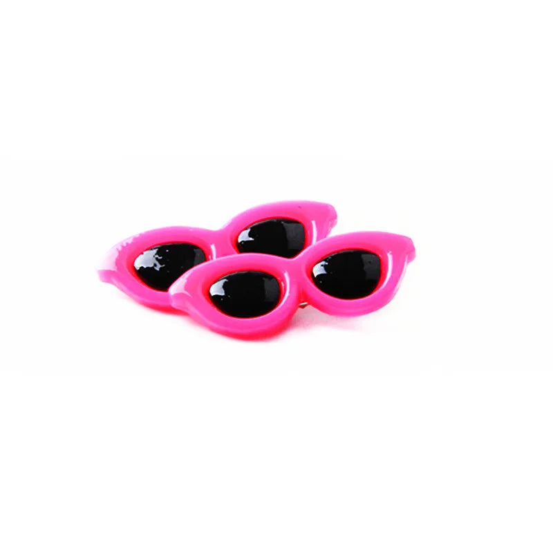 Heart Sunglasses Pet Hair Accessories