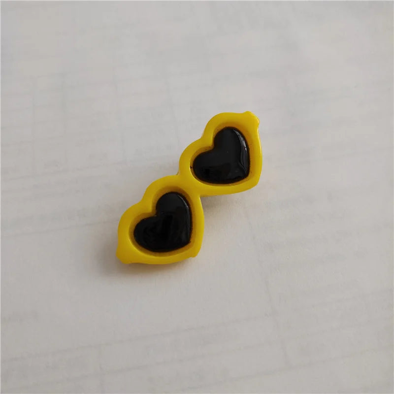 Heart Sunglasses Pet Hair Accessories
