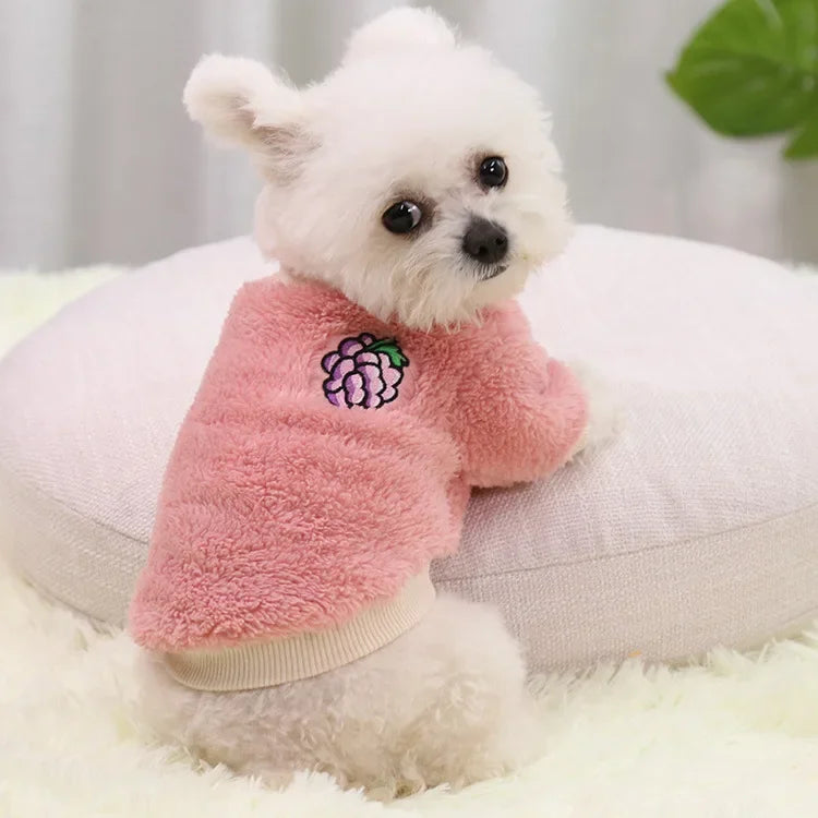 Cozy Fleece Puppy Hoodie