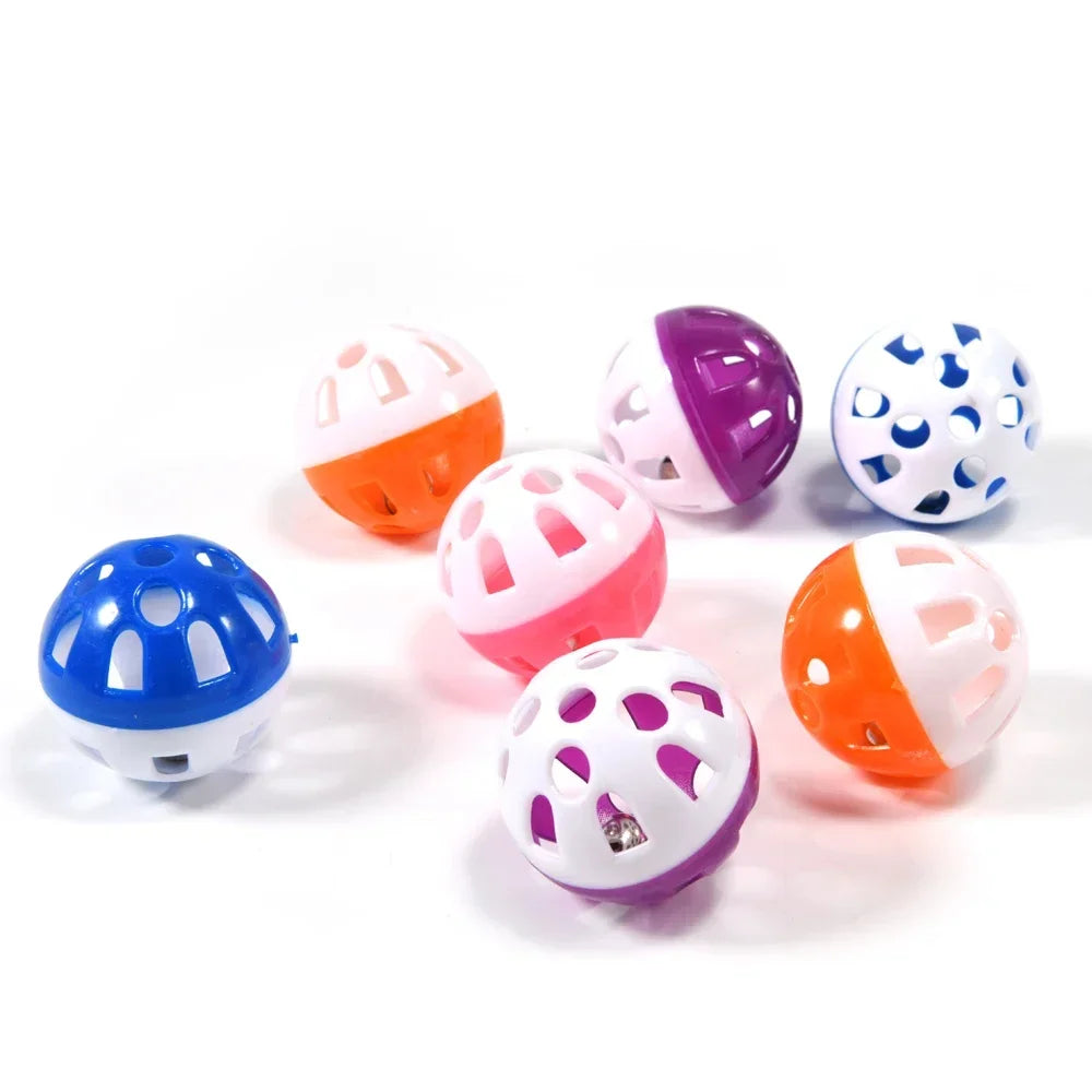 Colorful Parrot Bell Balls