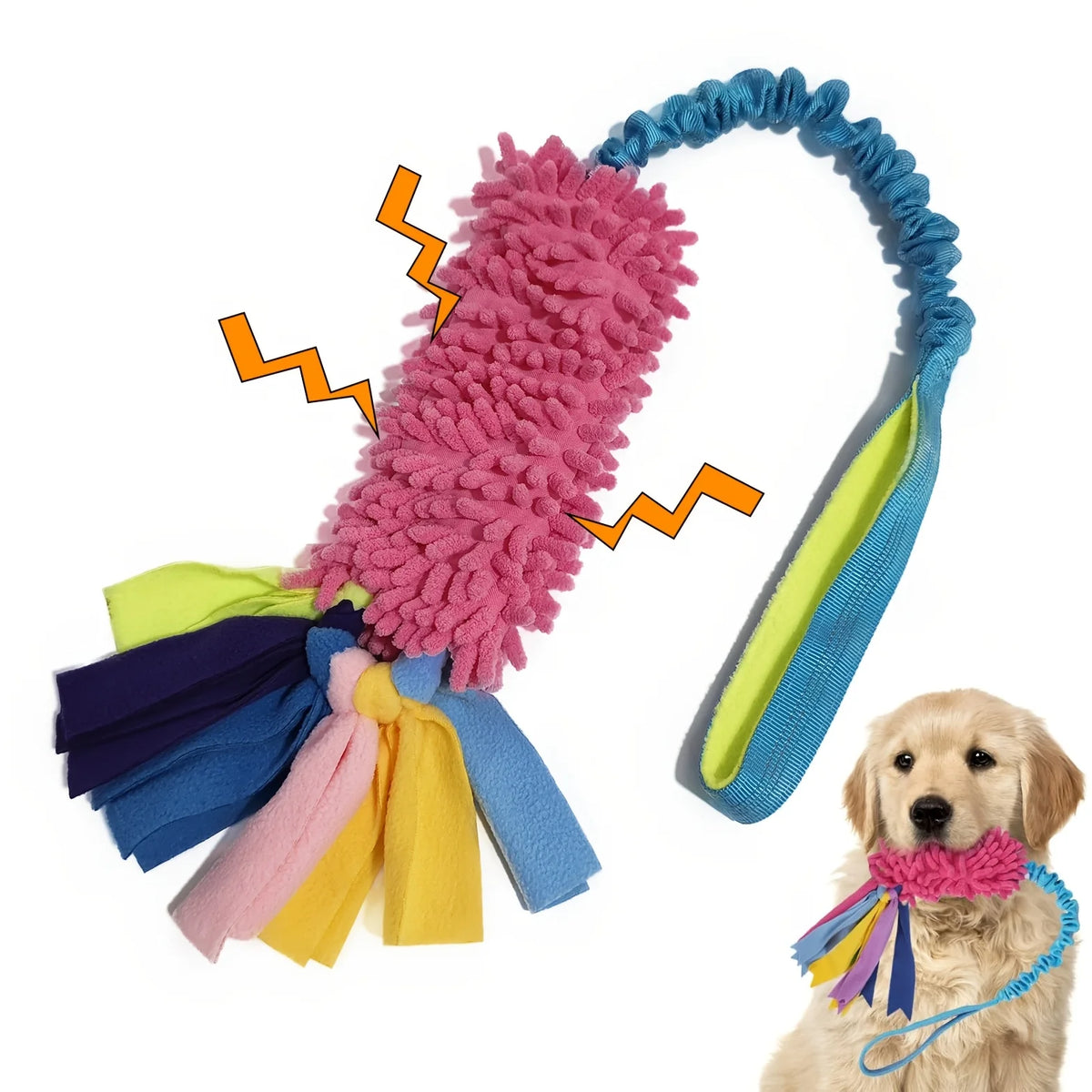Plush Rope Chew Toy