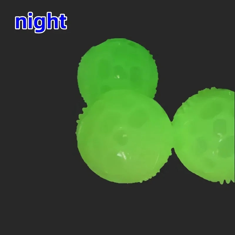 Glow Squeaky Dog Chew Ball