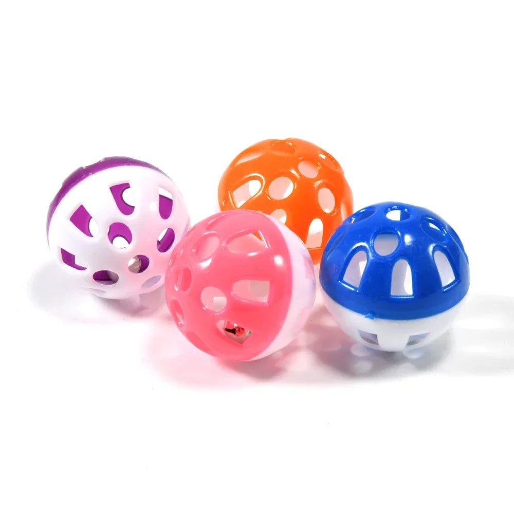Colorful Parrot Bell Balls