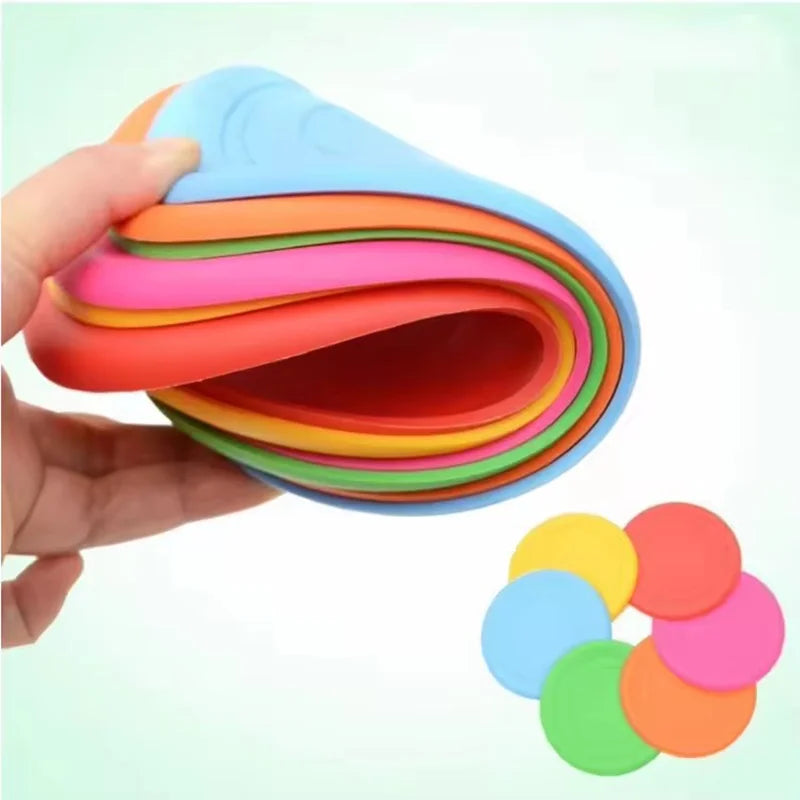 Tear Resistant Rubber Flying Disc