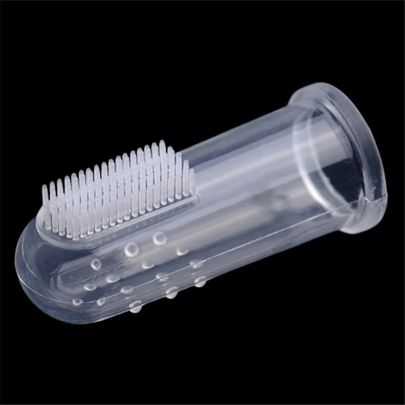 Soft Silicone Pet Finger Toothbrush