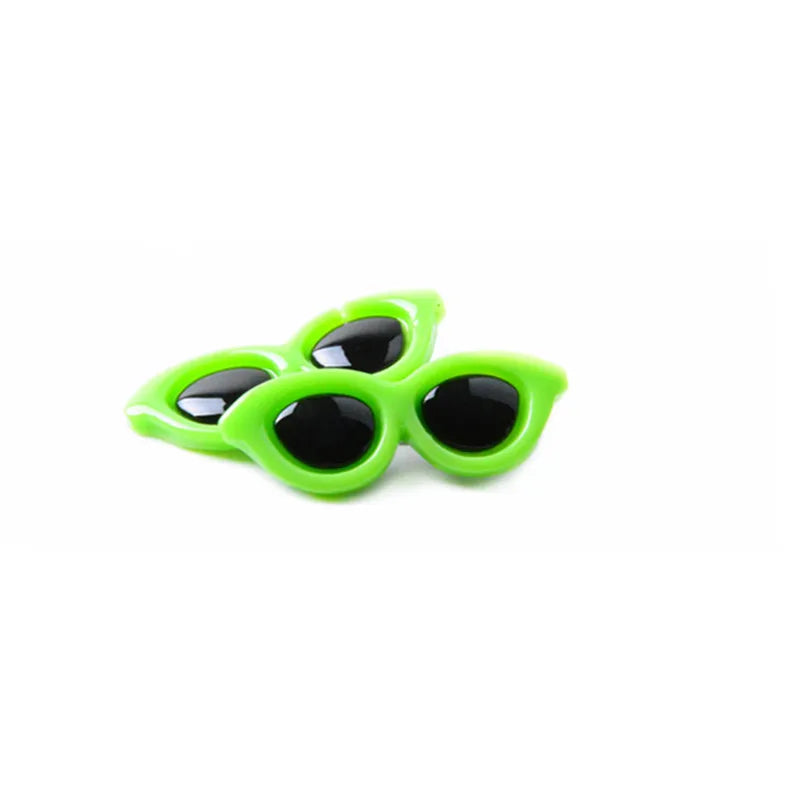 Heart Sunglasses Pet Hair Accessories