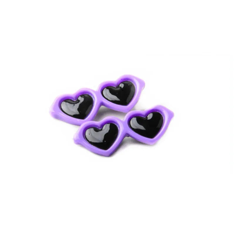 Heart Sunglasses Pet Hair Accessories