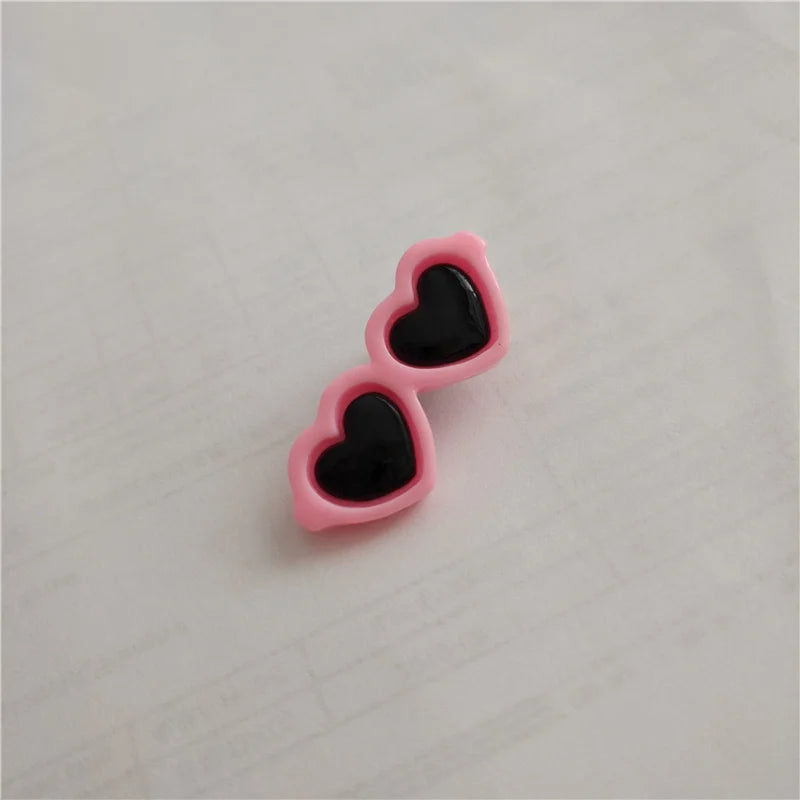 Heart Sunglasses Pet Hair Accessories