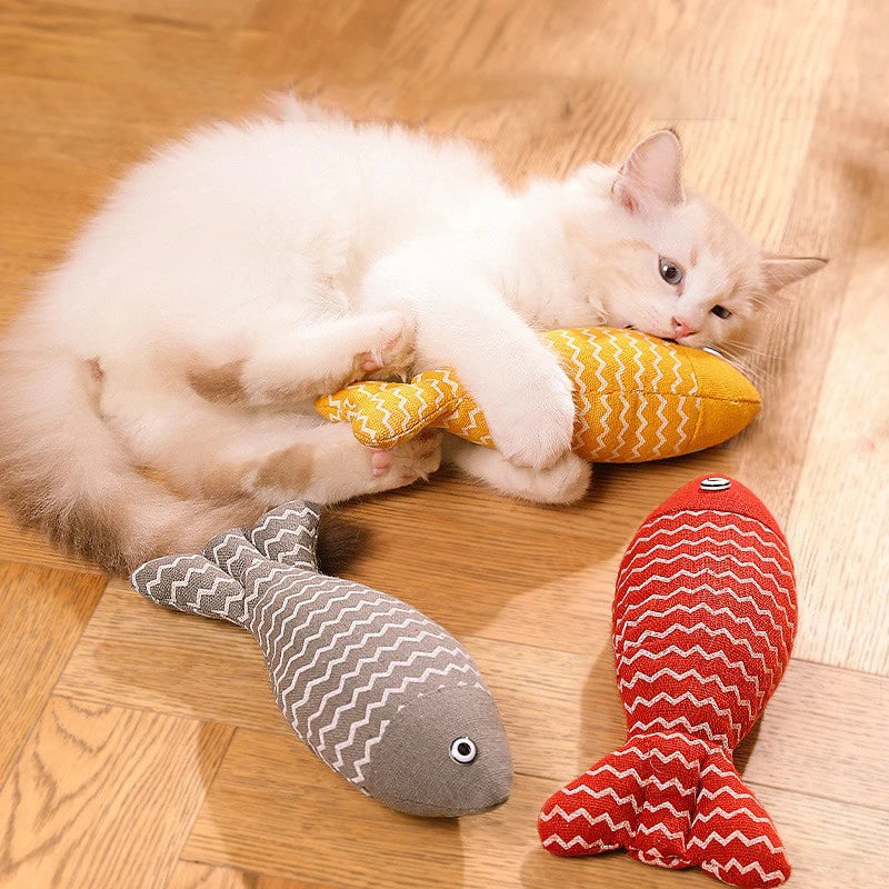 Simulation Fish Cat Toy