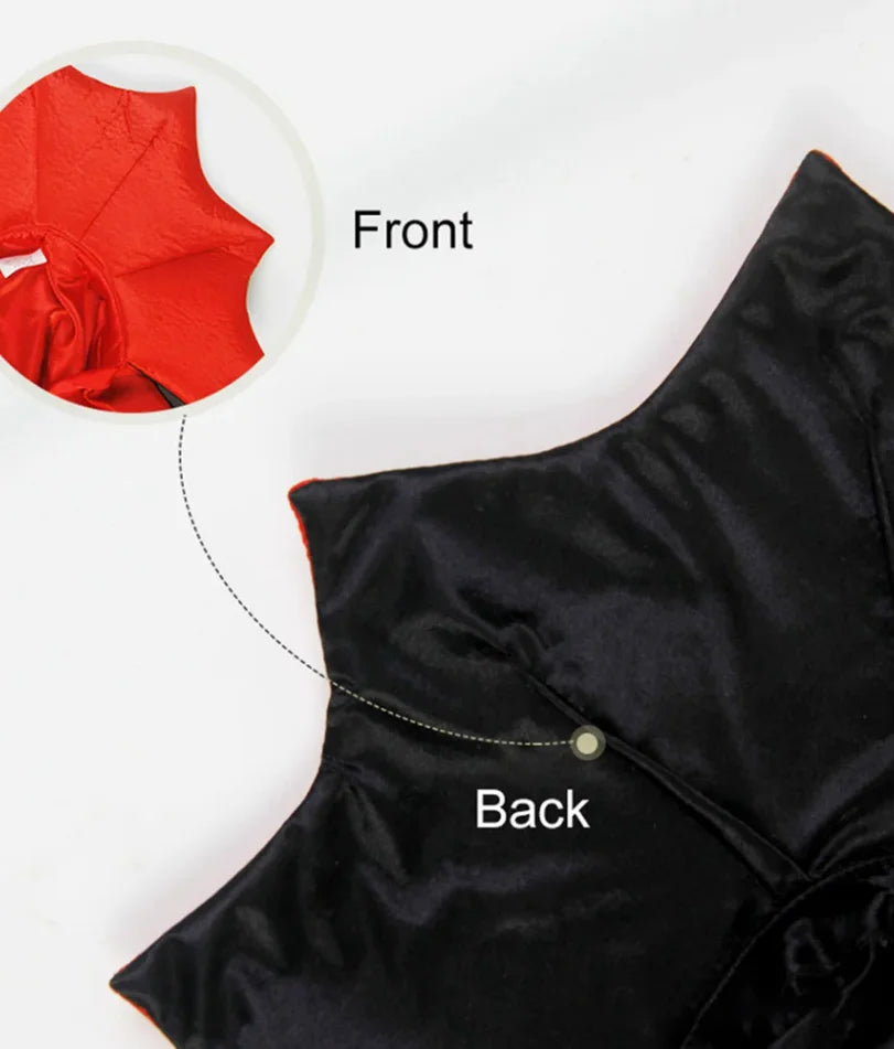 Vampire Cloak Halloween Pet Costume