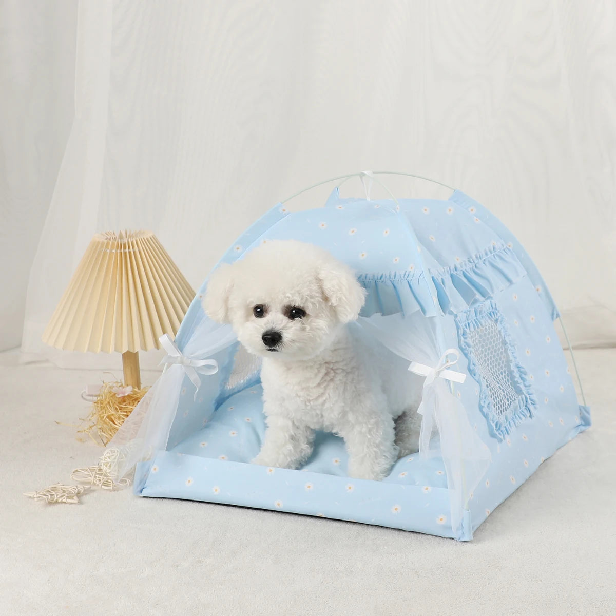 Warm Clamshell Cat Tent Bed