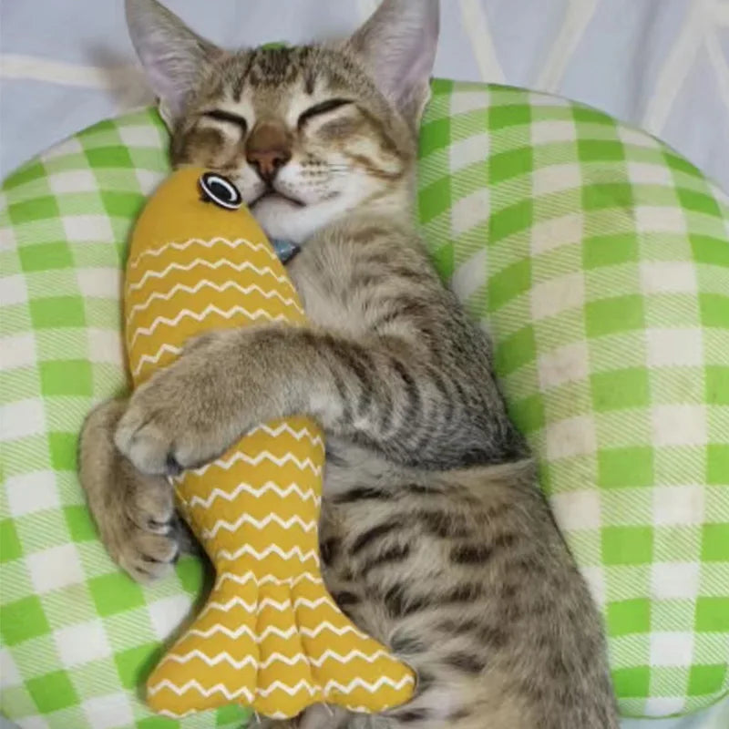 Simulation Fish Cat Toy
