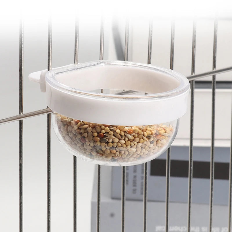 Transparent Hanging Bird Bowl