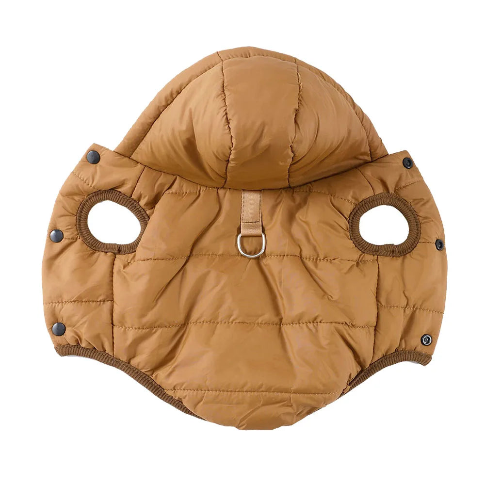 Cozy Fleece Pet Hoodie Coat