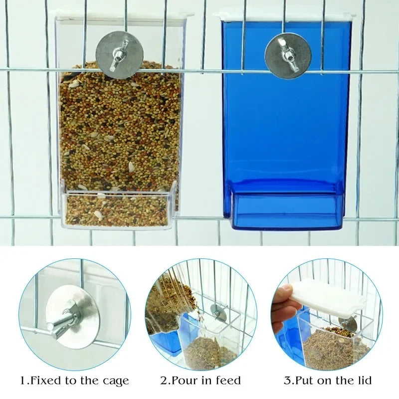 Anti-Splash Automatic Bird Feeder
