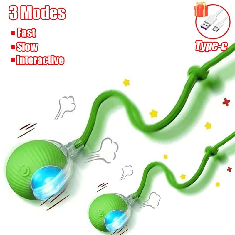Rechargeable Rolling Tail Ball