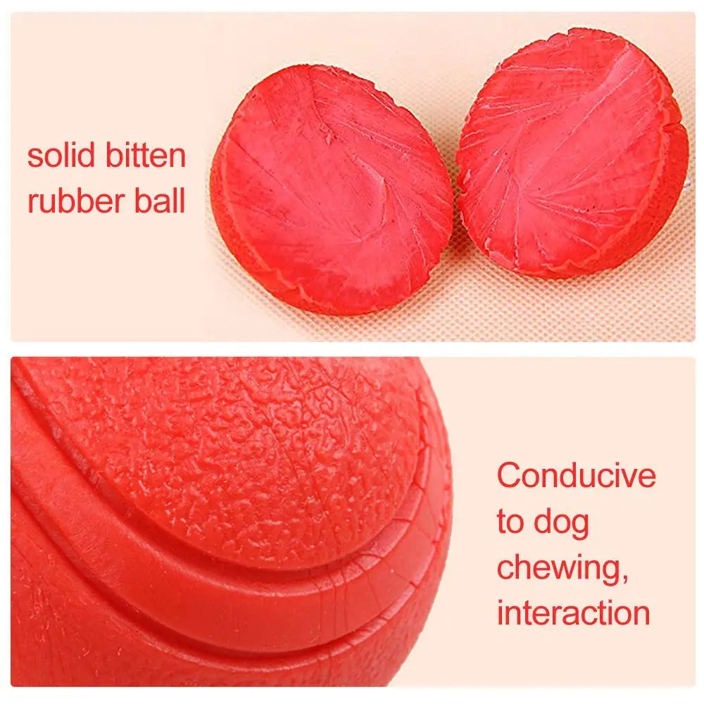 Bite Resistant Rubber Dog Ball