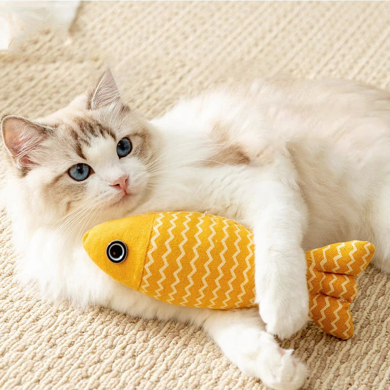 Simulation Fish Cat Toy