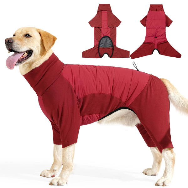 Windproof Fullbody Dog Snowsuit
